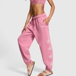 New Victoria’s Secret PINK Ivy Fleece Campus Sweatpants